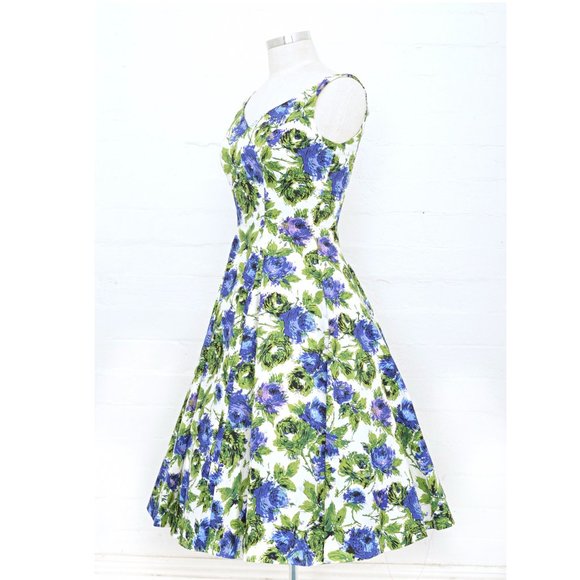 Retrospec'd Suzie Cornflower Dress XL/XXL - Picture 2 of 14